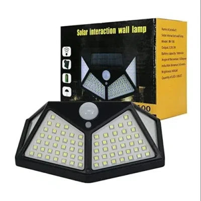3 Piece BK-100 Solar Interaction Wall Lamp – 100 LED