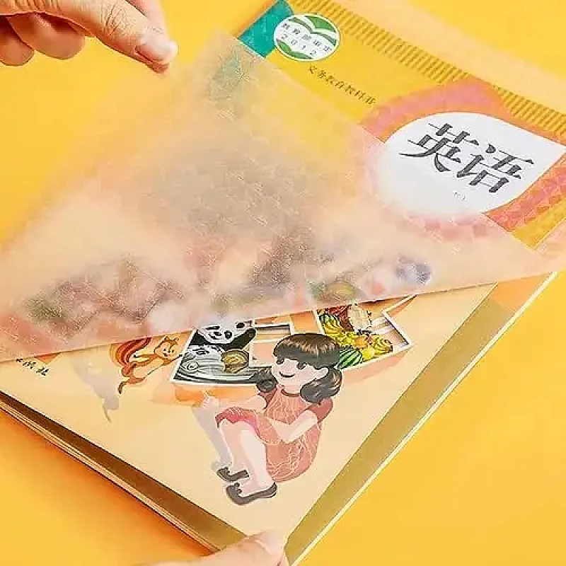 (১০ ‍পিস) Transparent Book Cover। বই সারা বছর থাকবে নতুনের মত