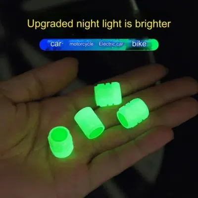 Lighting Car wheel Nipple (4 Pcs Set)