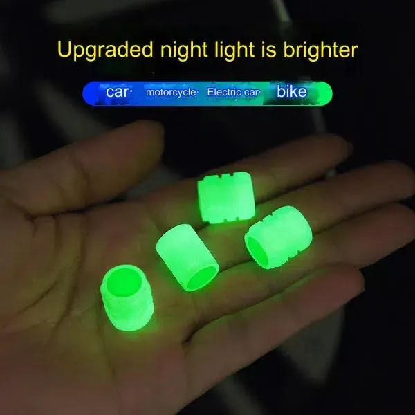 Lighting Car wheel Nipple (4 Pcs Set)