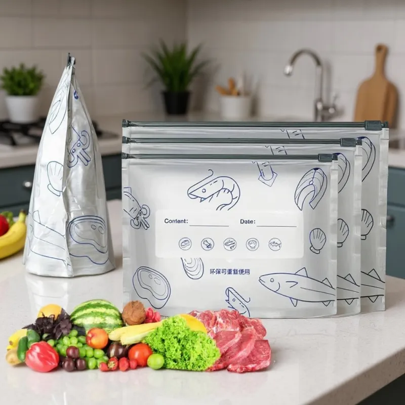 10 Pcs Zip Lock Bag ( 12/10 Inch) - Free 5 Pcs