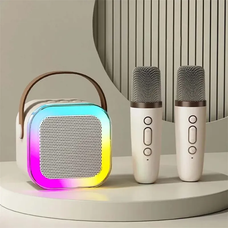 K12 Karaoke Bluetooth Speaker With 2 (TWO)  Wireless Microphones
