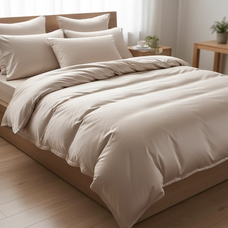 Satin Silk লেপ / Comforter / Duvet Cover - White